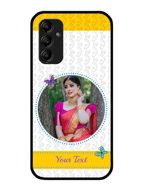 Custom Galaxy A14 5G Custom Glass Mobile Case - Girls Premium Case Design