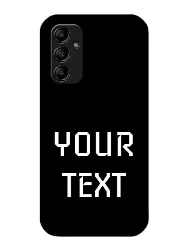 Custom Galaxy A14 5G Your Name on Glass Phone Case