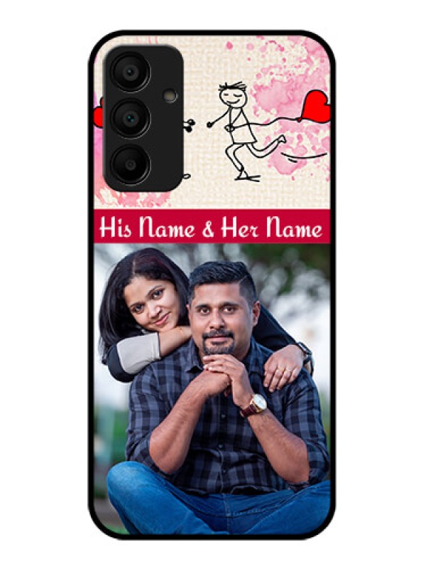 Custom Samsung Galaxy A15 5G Custom Glass Phone Case - You And Me Case Design
