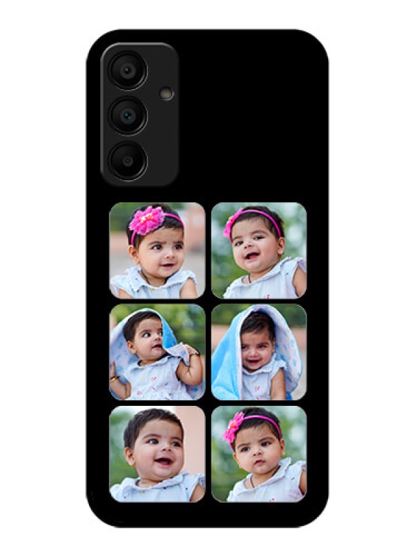Custom Samsung Galaxy A15 5G Custom Glass Phone Case - Multiple Pictures Design