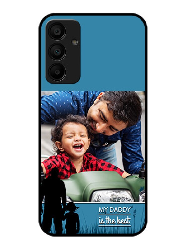 Custom Samsung Galaxy A15 5G Custom Glass Phone Case - Best Dad Design