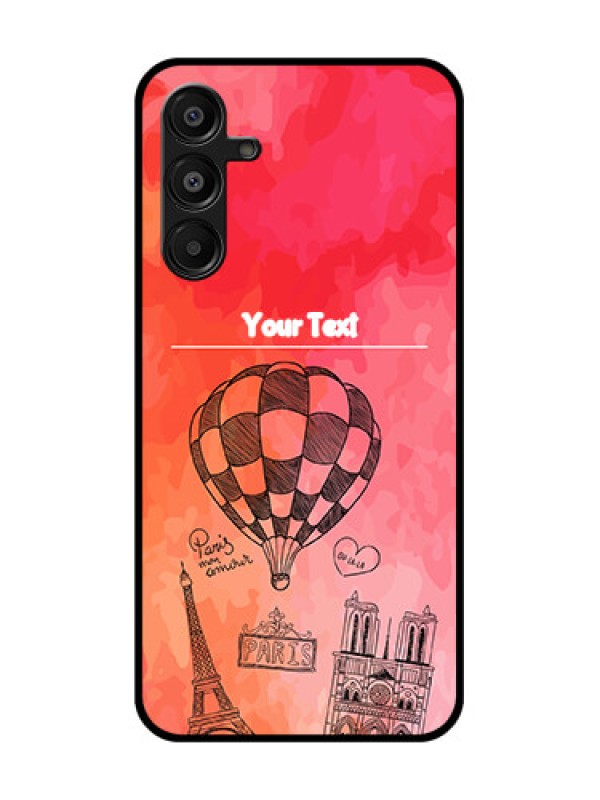 Custom Galaxy A16 5G Custom Glass Phone Case - Paris Theme Design
