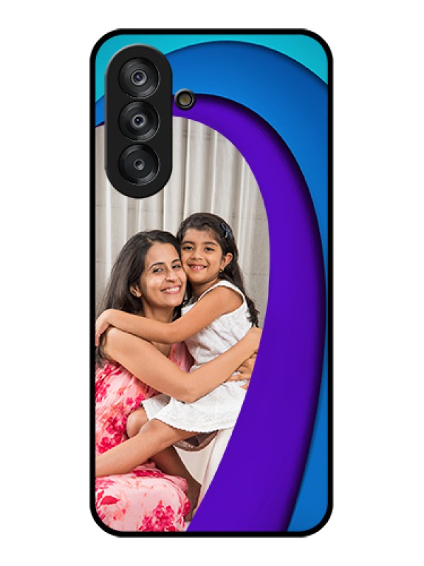 Custom Galaxy A17 5G Custom Glass Phone Case - Simple Pattern Design