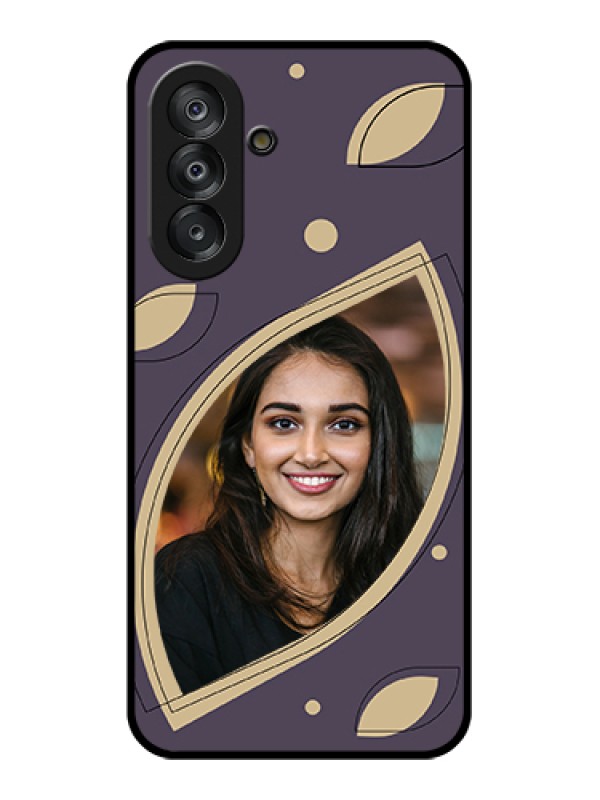 Custom Galaxy A17 5G Custom Glass Phone Case - Falling Leaf Design