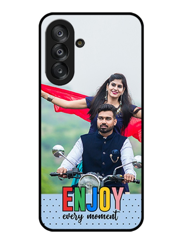 Custom Galaxy A17 5G Custom Glass Phone Case - Enjoy Every Moment Design