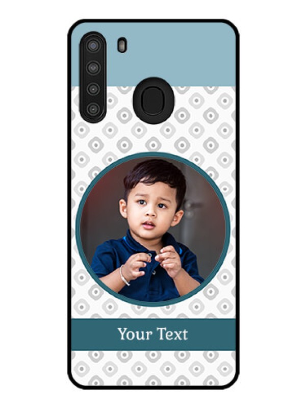 Custom Galaxy A21 Personalized Glass Phone Case - Premium Cover Design