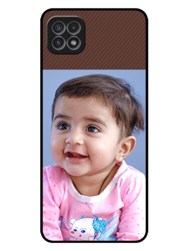 Custom Galaxy A22 5G Custom Glass Mobile Case - Elegant Case Design