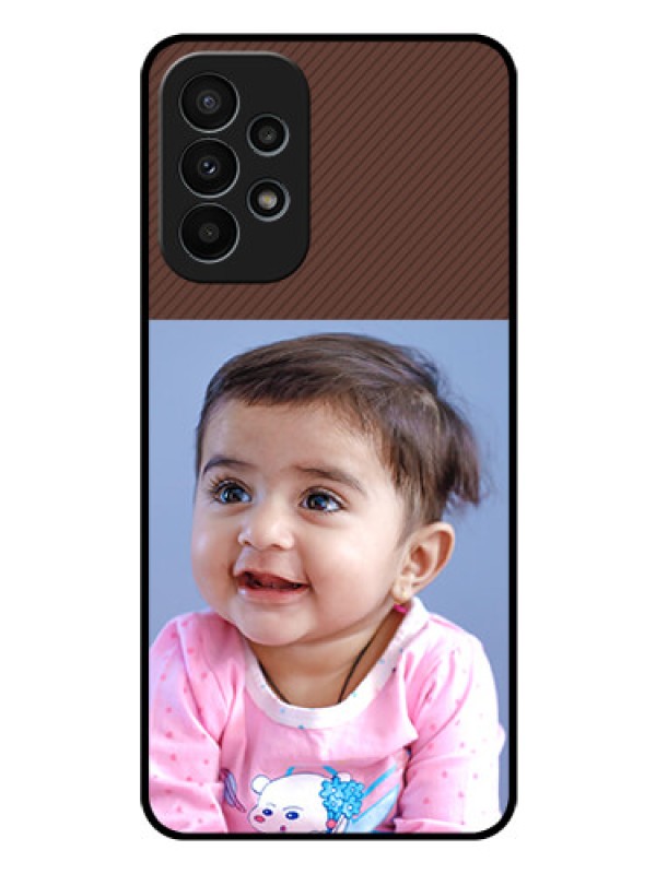 Custom Galaxy A23 4G Custom Glass Mobile Case - Elegant Case Design