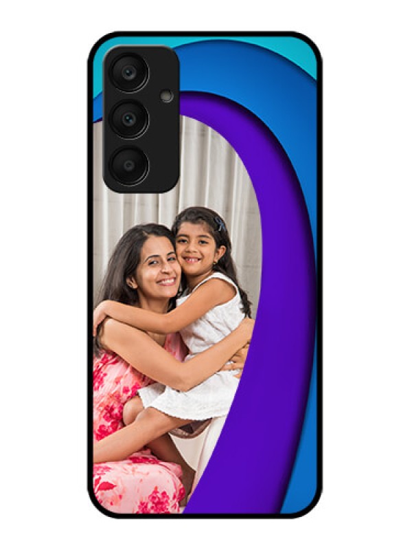 Custom Samsung Galaxy A25 5G Custom Glass Phone Case - Simple Pattern Design