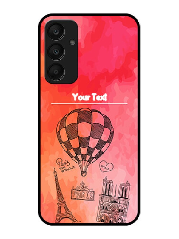 Custom Samsung Galaxy A25 5G Custom Glass Phone Case - Paris Theme Design