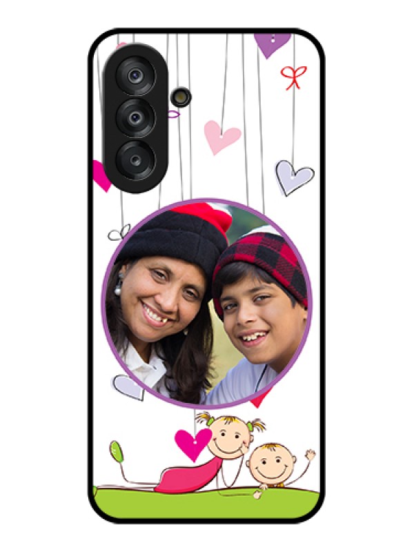 Custom Galaxy A26 5G Custom Glass Phone Case - Cute Kids Phone Case Design