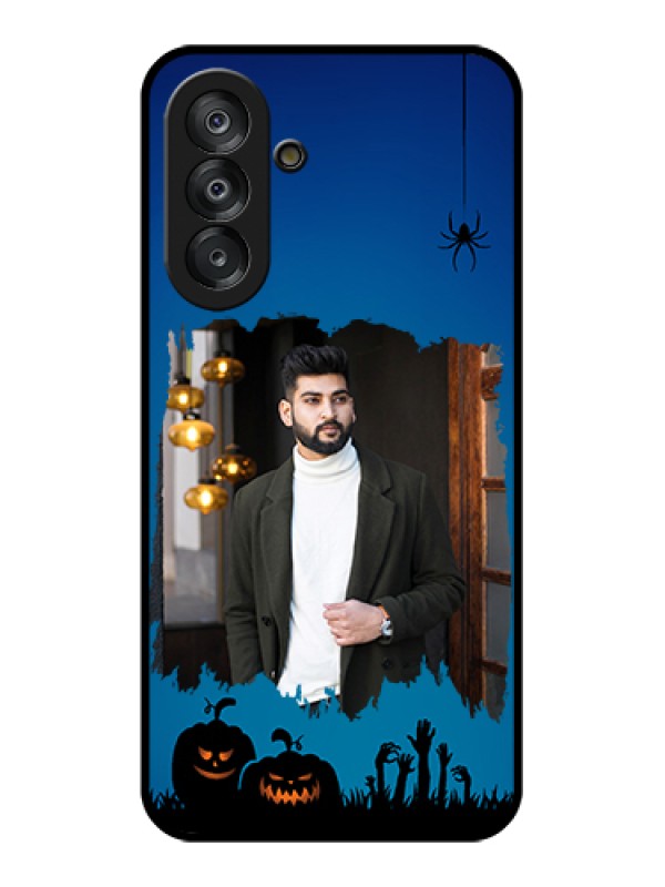 Custom Galaxy A26 5G Custom Glass Phone Case - With Pro Halloween Design