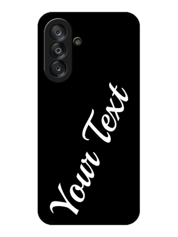 Custom Galaxy A26 5G Custom Glass Phone Case - With Your Name Design