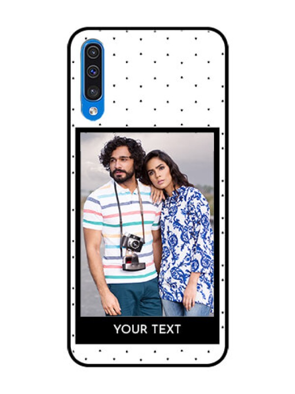 Custom Galaxy A30s Photo Printing on Glass Case  - Premium Design