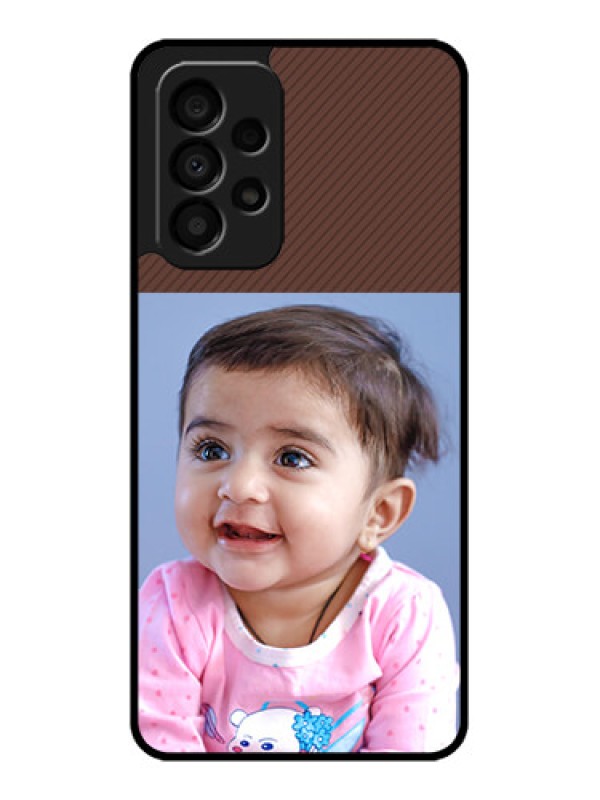 Custom Galaxy A33 5G Custom Glass Mobile Case - Elegant Case Design