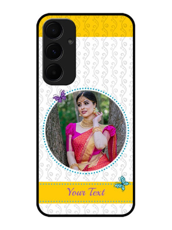 Custom Samsung Galaxy A35 5G Custom Glass Phone Case - Girls Premium Case Design