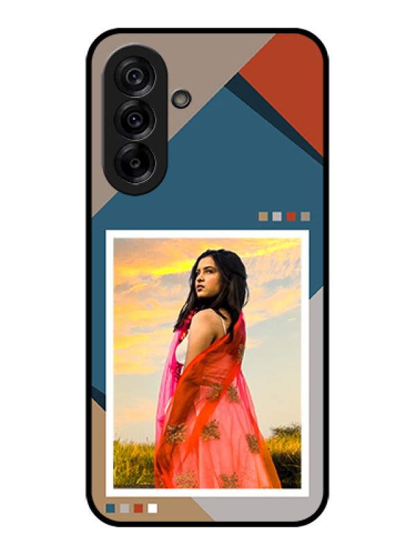 Custom Galaxy A36 5G Custom Glass Phone Case - Retro Color Pallet Design