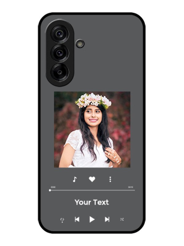 Custom Galaxy A36 5G Custom Glass Phone Case - Play The Music Design