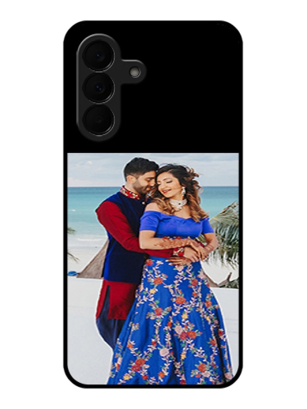 Custom Samsung Galaxy A37 5G Custom Glass Phone Case - Upload Full Picture With Custom Color Design