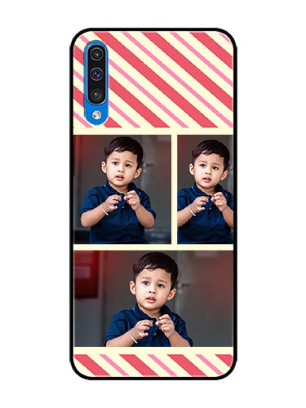 Custom Samsung Galaxy A50 Personalized Glass Phone Case  - Picture Upload Mobile Case Design