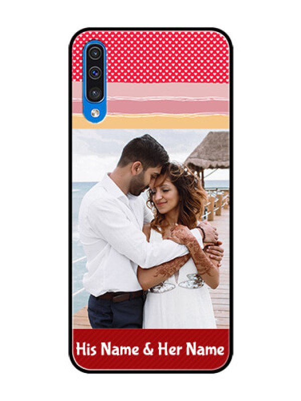 Custom Samsung Galaxy A50 Custom Glass Mobile Case  - Premium Case Design
