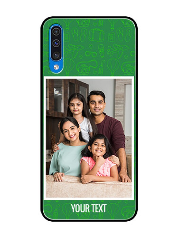 Custom Samsung Galaxy A50 Personalized Glass Phone Case  - Picture Upload Design