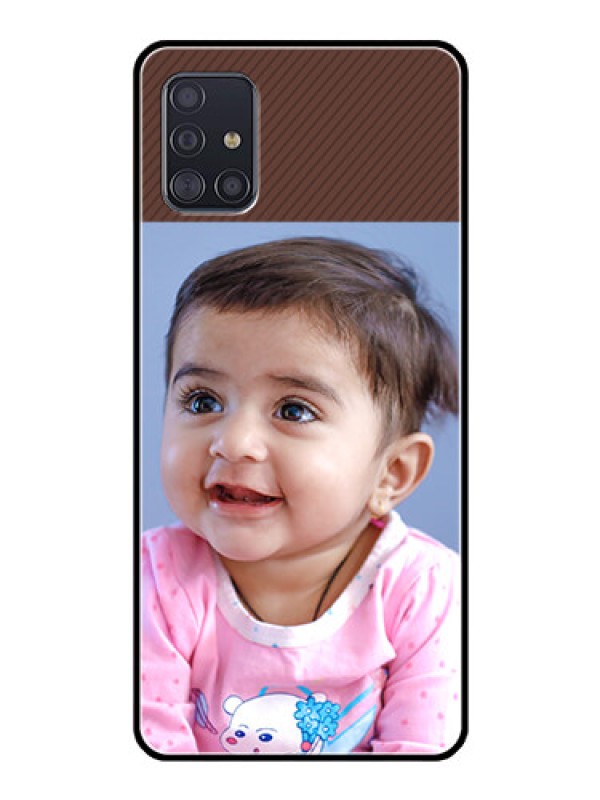 Custom Galaxy A51 Custom Glass Mobile Case  - Elegant Case Design