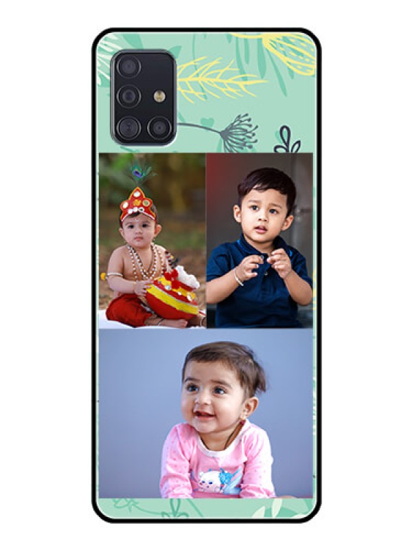 Custom Galaxy A51 Photo Printing on Glass Case  - Forever Family Design 