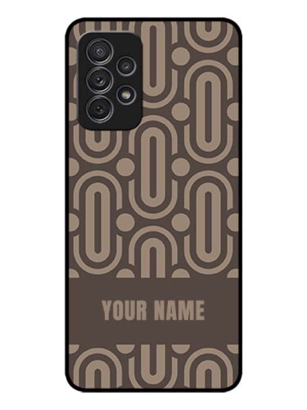 Custom Galaxy A52S 5G Custom Glass Phone Case - Captivating Zero Pattern Design