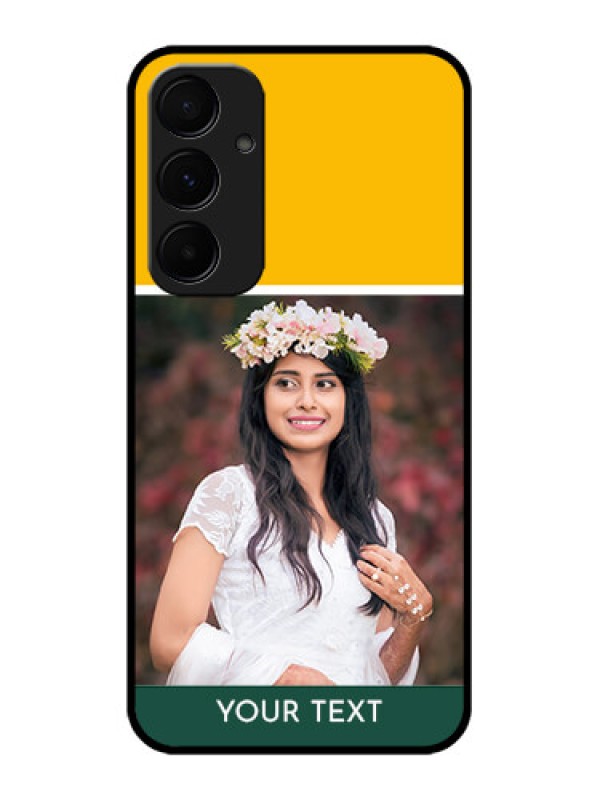 Custom Samsung Galaxy A55 5G Custom Glass Phone Case - Love You Design