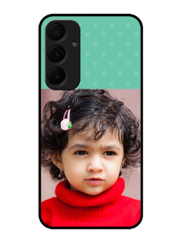 Custom Samsung Galaxy A55 5G Custom Glass Phone Case - Lovers Picture Design