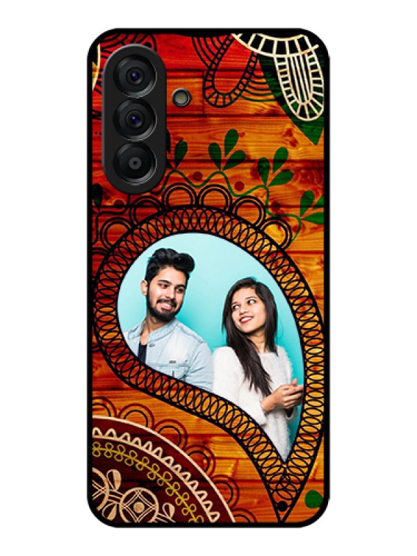 Custom Galaxy A56 5G Custom Glass Phone Case - Abstract Colorful Design