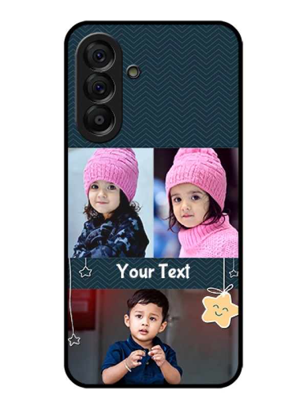 Custom Galaxy A56 5G Custom Glass Phone Case - Hanging Stars Design