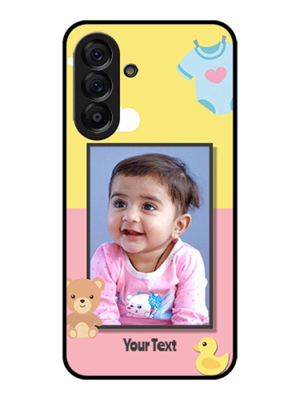Custom Galaxy A56 5G Custom Glass Phone Case - Kids 2 Color Design