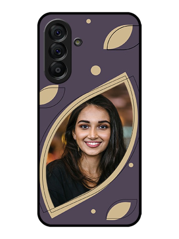 Custom Galaxy A56 5G Custom Glass Phone Case - Falling Leaf Design