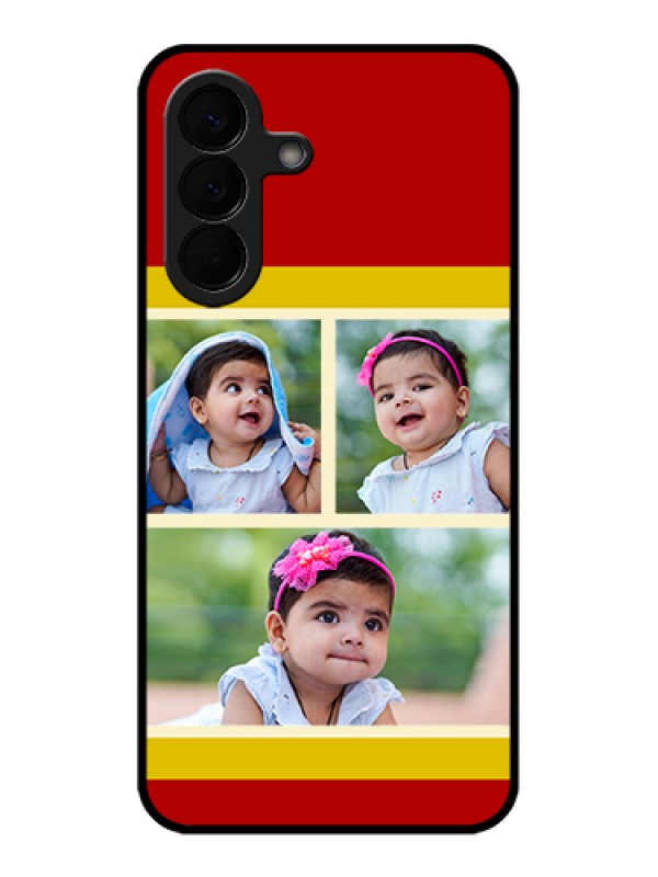 Custom Samsung Galaxy A57 5G Custom Glass Phone Case - Multiple Pic Upload Design