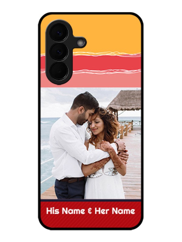 Custom Samsung Galaxy A57 5G Custom Glass Phone Case - Colorful Case Design