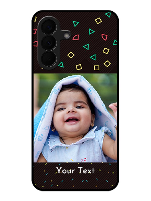 Custom Samsung Galaxy A57 5G Custom Glass Phone Case - With Confetti Birthday Design