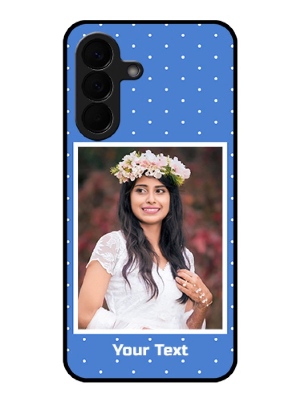 Custom Samsung Galaxy A57 5G Custom Glass Phone Case - Polka Dots Design
