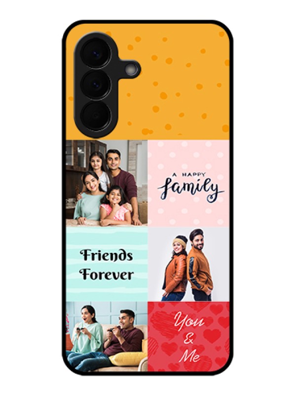 Custom Samsung Galaxy A57 5G Custom Glass Phone Case - Images With Quotes Design