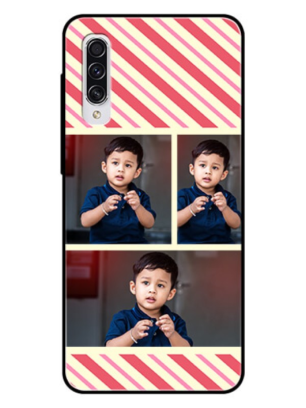 Custom Samsung Galaxy A70 Personalized Glass Phone Case  - Picture Upload Mobile Case Design