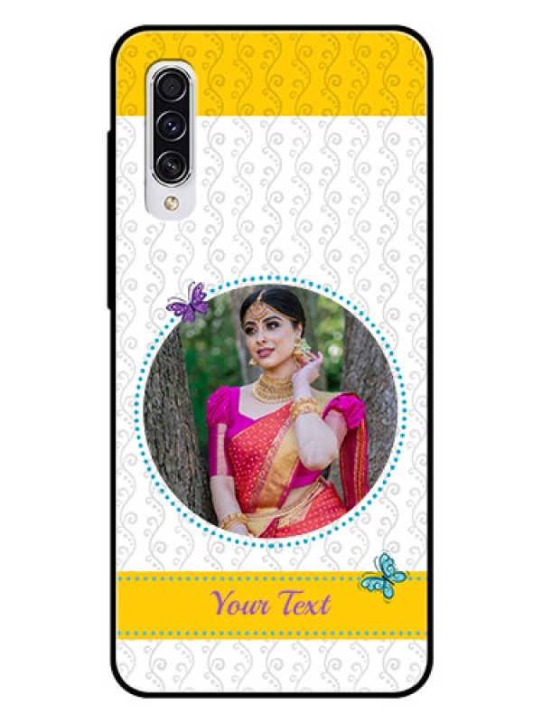 Custom Samsung Galaxy A70 Custom Glass Mobile Case  - Girls Premium Case Design