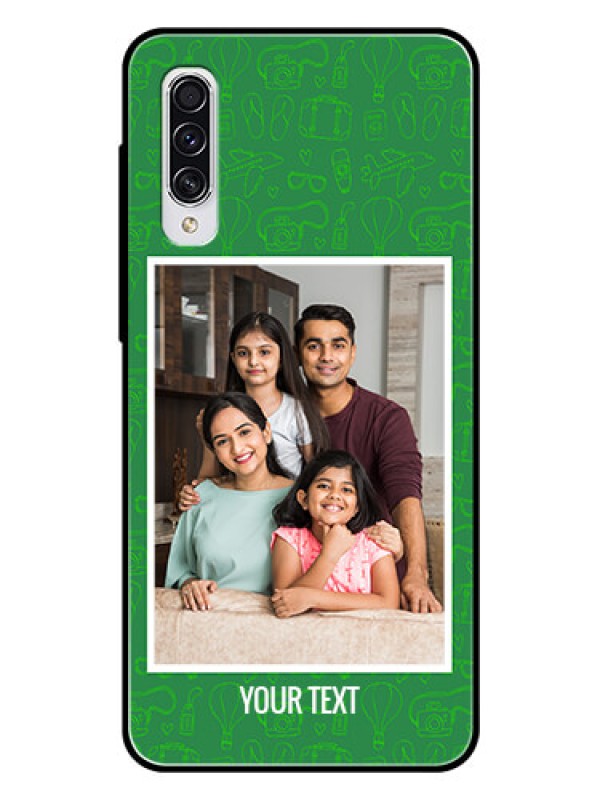 Custom Samsung Galaxy A70 Personalized Glass Phone Case  - Picture Upload Design
