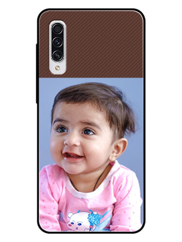 Custom Samsung Galaxy A70 Custom Glass Mobile Case  - Elegant Case Design