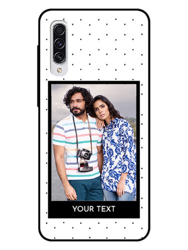 Custom Samsung Galaxy A70 Photo Printing on Glass Case  - Premium Design