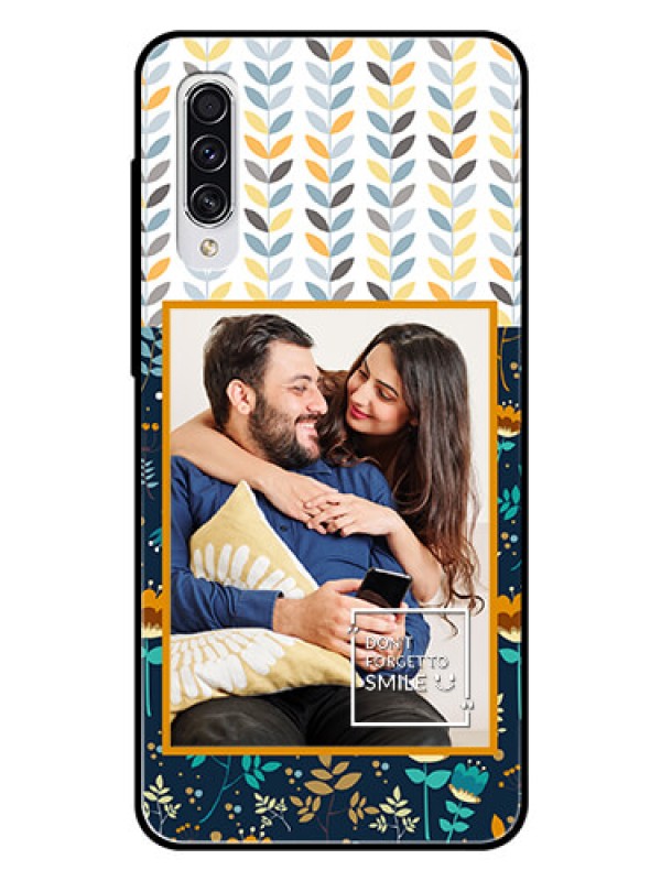 Custom Samsung Galaxy A70 Custom Glass Mobile Case  - Pattern Design
