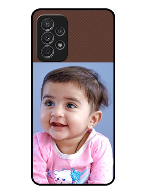 Custom Galaxy A72 Custom Glass Mobile Case - Elegant Case Design