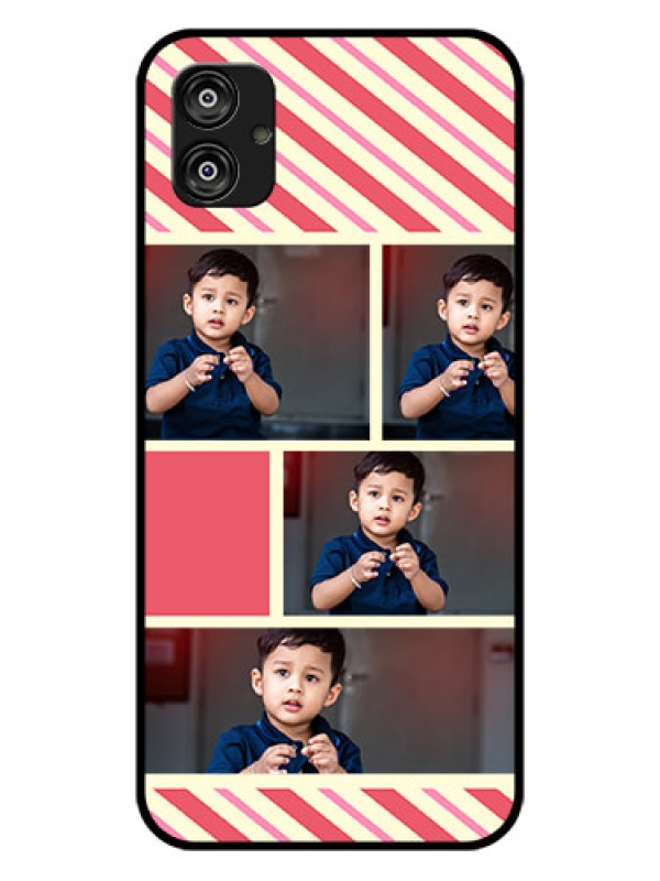 Custom Samsung Galaxy F04 Personalized Glass Phone Case - Picture Upload Mobile Case Design