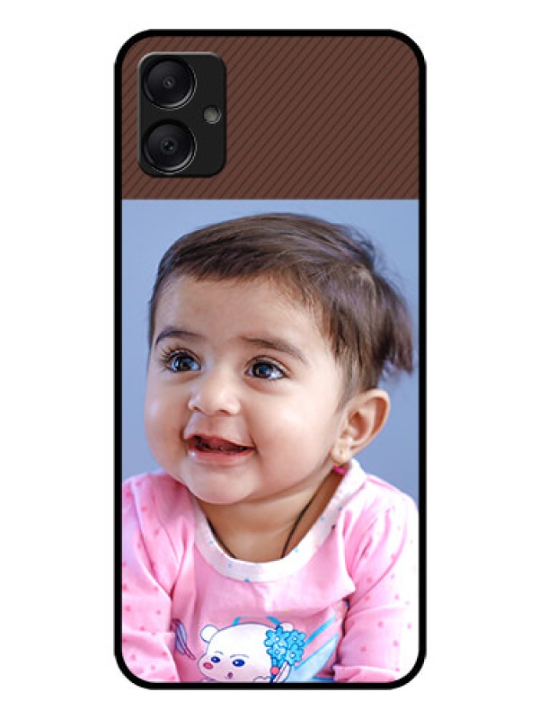Custom Galaxy F05 Custom Glass Phone Case - Elegant Case Design
