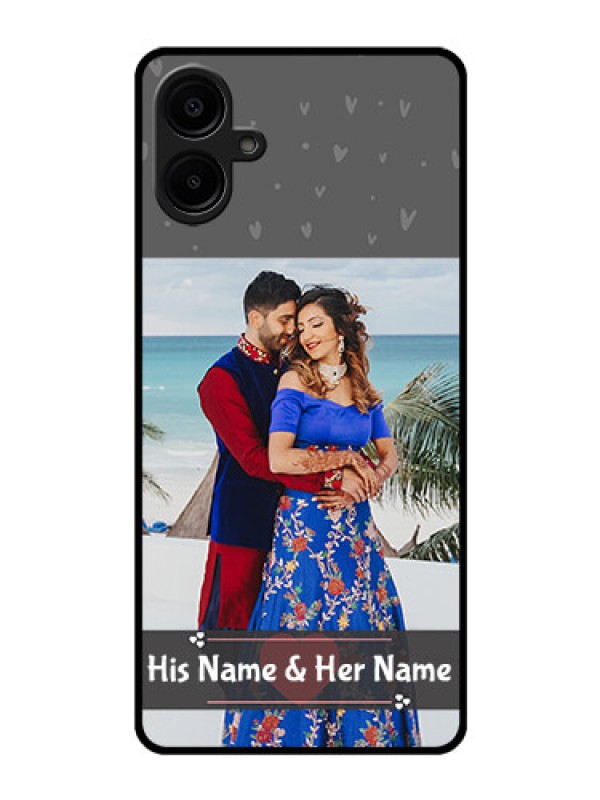 Custom Galaxy F06 Custom Glass Phone Case - Buy Love Design With Photo Online